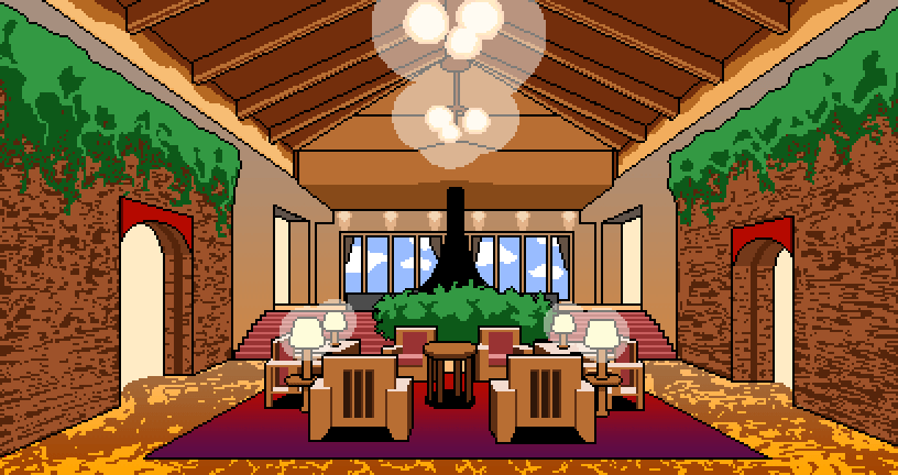 yttd_wiki's tweet photo. The 3rd floor lobby is based off of Hotel Belnatio's lobby in Tokamichi, Niigata, Japan.
#yttd #キミガシネ https://t.co/ramr1bNJhN
