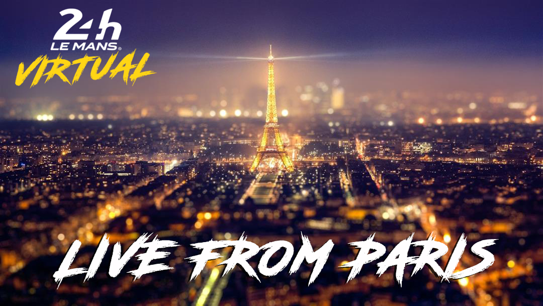 🔴 LIVE from Paris ✨🗼

This weekend, we will be bringing you all the 24 Hour #LeMansVirtual action live from the French capital.

Race Start  🇫🇷  Saturday 15 January 
🕐1pm GMT  -  🕑 2pm CET  -   🕗 8am ET

📺 @traxiongg / <a href="/24hoursoflemans/">24 Hours of Le Mans</a> / <a href="/FIAWEC/">FIA World Endurance Championship</a>