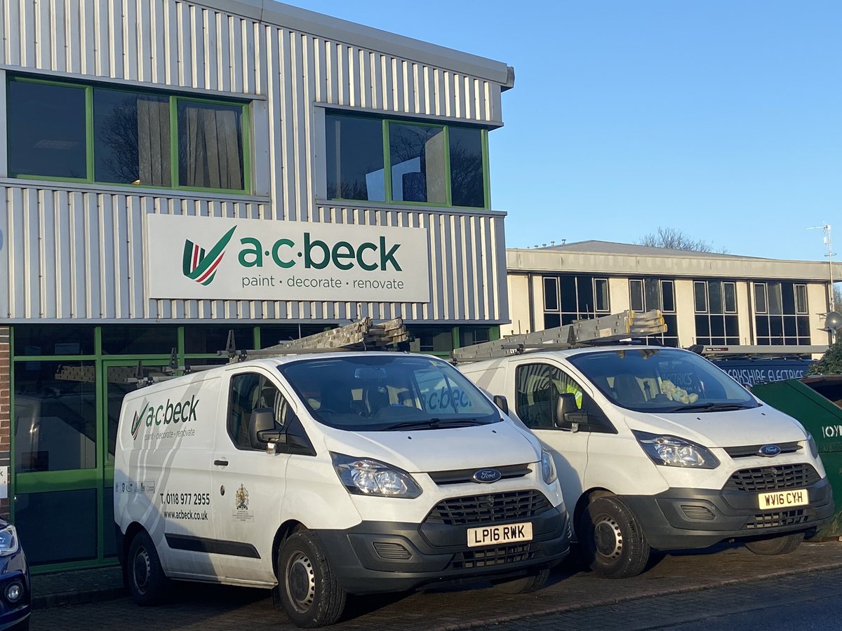 Happy New Year! After last years beautiful renovation to the ground floor of the office <a href="/ACBeckLtd/">AC Beck & Son Ltd</a> are now proceeding to do the 1st floor. #paint #decorate #renovate #refurbishment