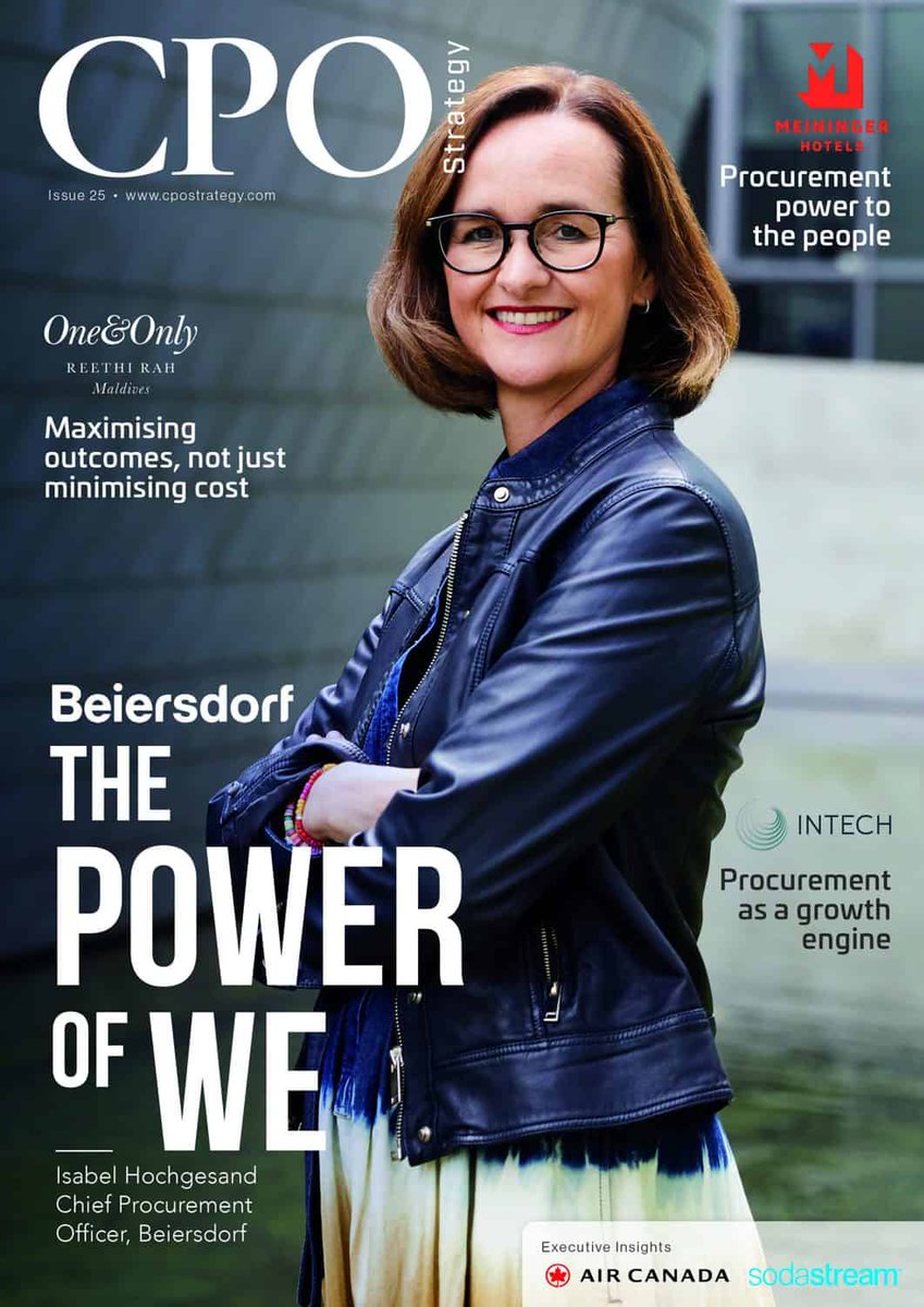 CPOstrategy's tweet photo. Learn how @Beiersdorf_AG procurement and marketing teams collaborated on the transformation of their creative communication.

Read Now 👉 https://t.co/jYpVy0z3rp

🤝 @PublicisGroupe | Alchemists

#procurementteam #procurementinsights #supplychain #eprocurement https://t.co/75wU12LqK6