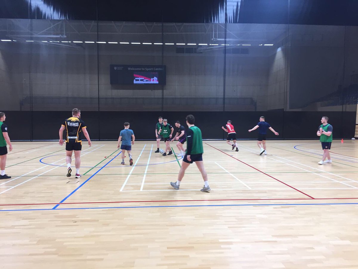 Quality start to the week! Started with a big gym and field session on Monday evening. 7am skills session this morning. Just a tough early morning session Friday left to tick off a great first week back ⚫️⚪️ <a href="/NorthUniSport/">NorthumbriaUni Sport</a>