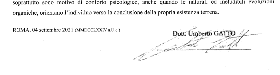 RobertoBurioni's tweet photo. Mi accorgo solo ora della datazione splendida dell'atto che include anche l'anno dalla fondazione di Roma (ab Urbe condita), fossimo restati in dubbio sulle qualità intellettuali di Gatto. Vedete quanto è utile fare il Classico? https://t.co/QF8KLr343X