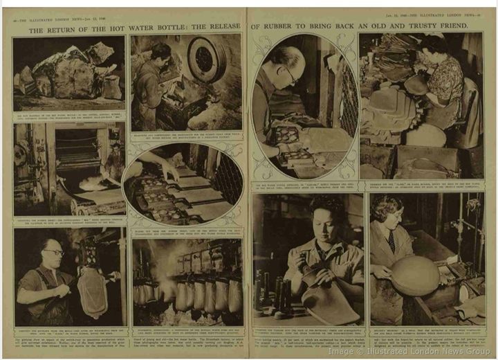 The Illustrated London News #OTD 12 January 1946
PB Cow factory turning to hot water bottle production after turning-out dinghies and other items in the war effort.#StreathamHistory #PBCow #Furzedown #Streatham #AftertheWar #StreathamIndustry #WW2