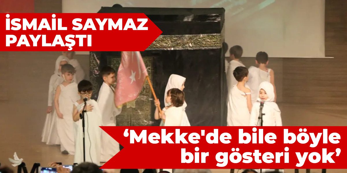 Halk TV (@halktvcomtr) on Twitter photo İsmail Saymaz paylaştı: Mekke'de bile böyle bir gösteri yok <a href="/ismailsaymaz/">İsmail Saymaz</a>
halktv.com.tr/gundem/ismail-… İsmail Saymaz paylaştı: Mekke'de bile böyle bir gösteri yok <a href="/ismailsaymaz/">İsmail Saymaz</a>
halktv.com.tr/gundem/ismail-…