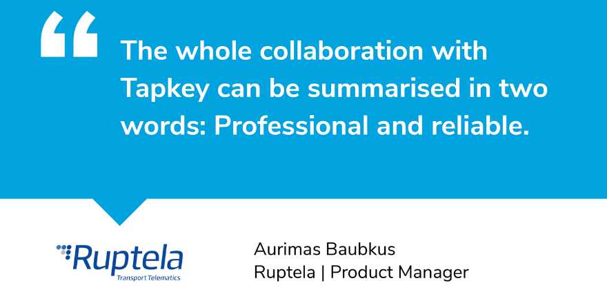 gettapkey's tweet photo. Feedback from our partner network is so important to us, as we take pride in making the integration process as straightforward as possible. 🙌🎯💯

Thank you to Aurimas from Ruptela for the kind words!

#mobileaccess #security #partnerfeedback #theTapkeys https://t.co/oCUOqNQA8y