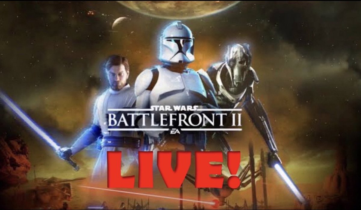 RogueGame66's tweet photo. Birthday Stream! Star Wars Battlefront II LIVE! https://t.co/tTl6dG79Wd via @YouTube #StarWarsBattlefrontII https://t.co/RhA2Fq428b