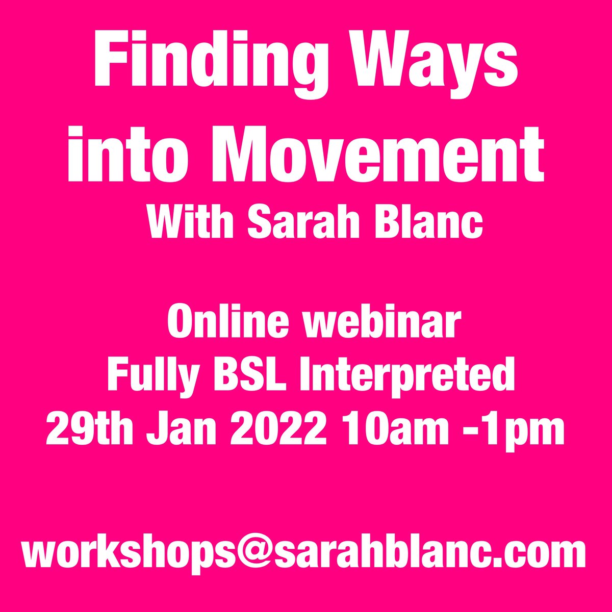 SARAH BLANC she/her tweet media