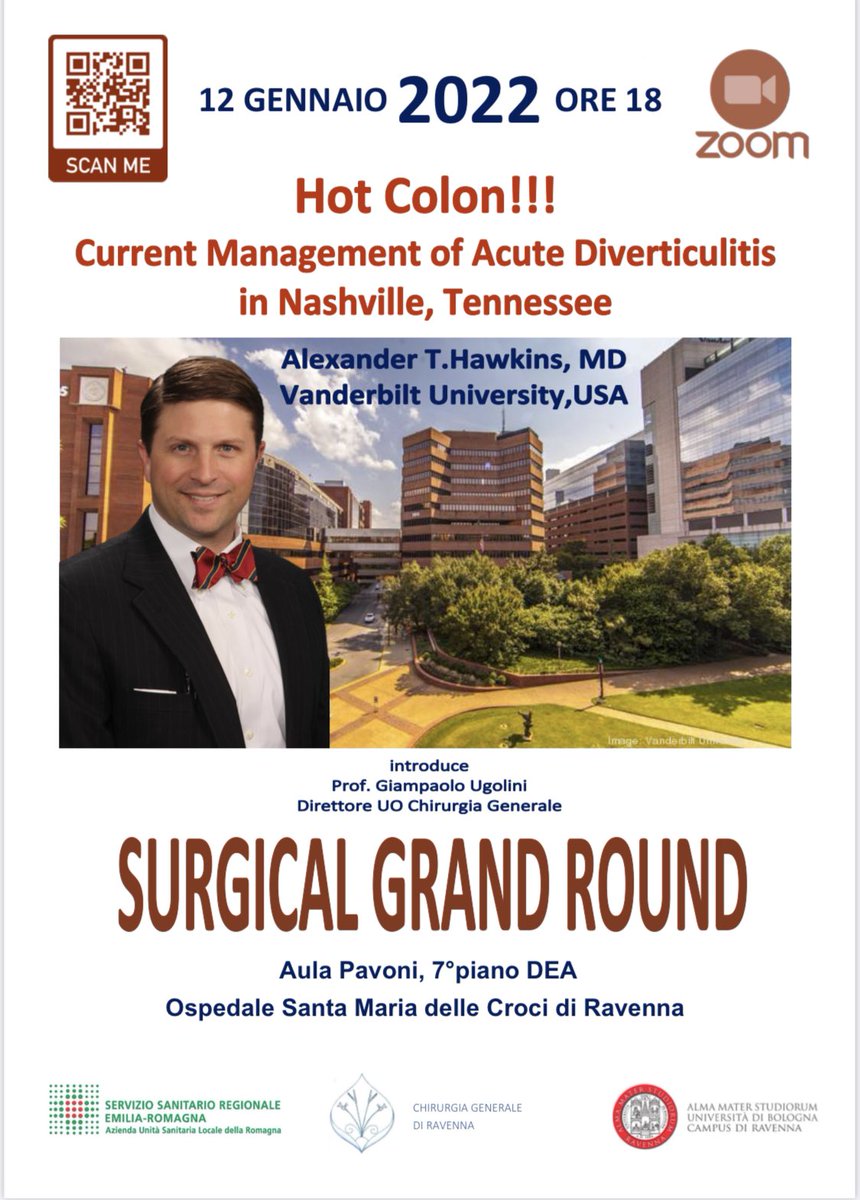 Isacco Montroni (@3isac) on Twitter photo INSANE pleasure to have <a href="/alexhawkinsmd/">Alexander Hawkins</a> presenting <a href="/AUSLRomagna/">AUSL della Romagna</a> surgical Grand Round the ‘Hot Colon!!! Current Mgmnt of acute diverticulitis’ a must-participate meeting about challenging old dogmas in a mix of expertise+good spirits <a href="/AltiniMattia/">mattia altini</a> <a href="/ugolinimd/">Giampaolo Ugolini</a> <a href="/ASCRS_1/">ASCRS_1</a> <a href="/patsyllamd/">Patricia Sylla</a> INSANE pleasure to have <a href="/alexhawkinsmd/">Alexander Hawkins</a> presenting <a href="/AUSLRomagna/">AUSL della Romagna</a> surgical Grand Round the ‘Hot Colon!!! Current Mgmnt of acute diverticulitis’ a must-participate meeting about challenging old dogmas in a mix of expertise+good spirits <a href="/AltiniMattia/">mattia altini</a> <a href="/ugolinimd/">Giampaolo Ugolini</a> <a href="/ASCRS_1/">ASCRS_1</a> <a href="/patsyllamd/">Patricia Sylla</a>