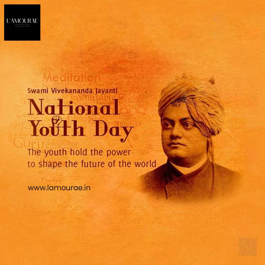 lamourae's tweet photo. The youth holds the power to shape the future of the world.
The World is the Gymnasium Where we Come To make ourselves Strong. 
Celebrating the Ethos of Man with a Mission.
Link - https://t.co/4Qhm93Sjzv 
#Lamourae #Trendy #ShopNow #Latest #LatestOffer #National #Youth #Day https://t.co/fCScJZmfYT