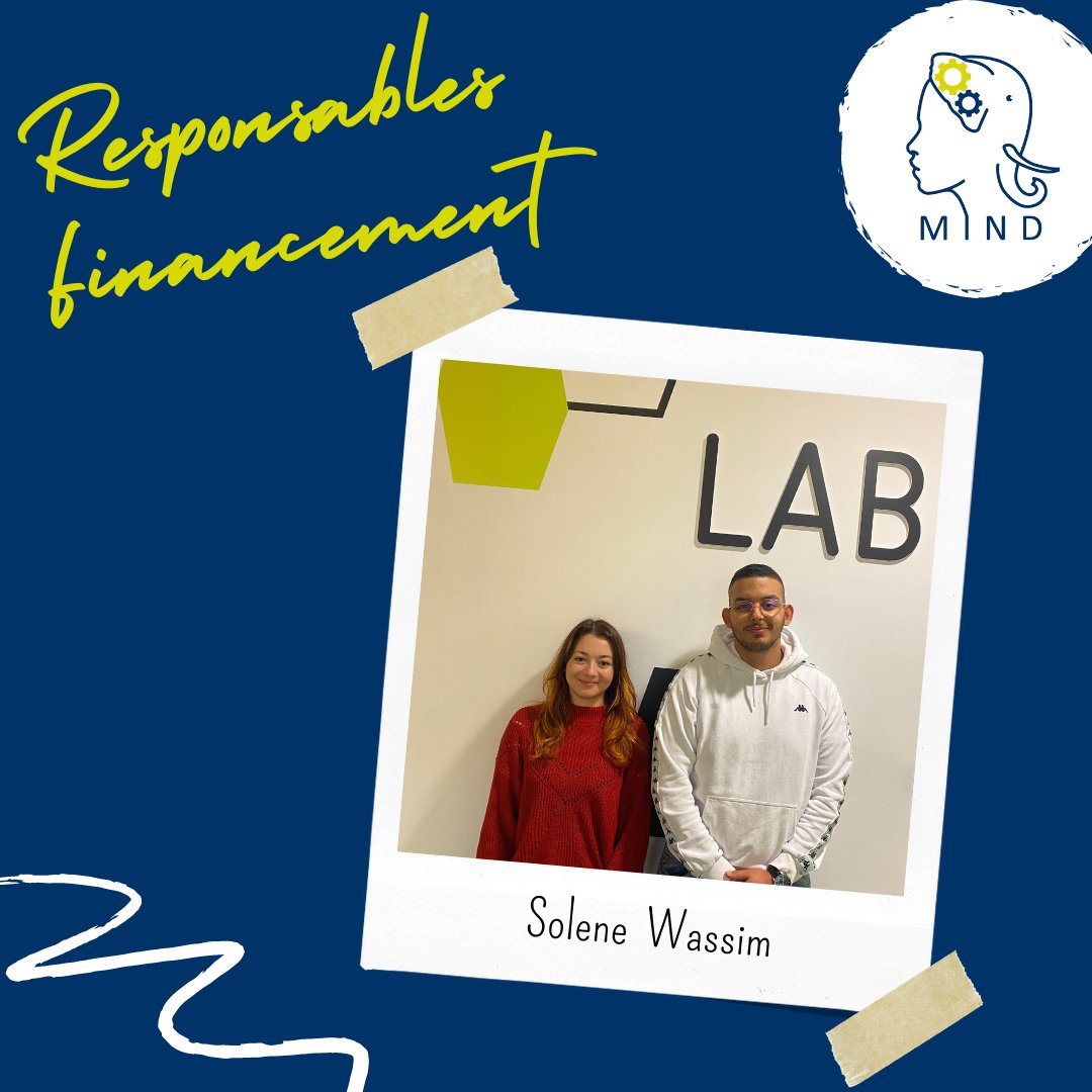assomind's tweet photo. Salut les minders 🤳🏼

L'association MIND, ce sont 16 étudiants répartis dans 5 pôles : 
🔱 Bureau restreint
📣 Responsables communication
💱 Responsables financement
📌 Responsables learning expedition
🚀 Membres actifs

Bientôt la présentation de notre destination pour la LEX🗺 https://t.co/LiMUZ3Z2J2