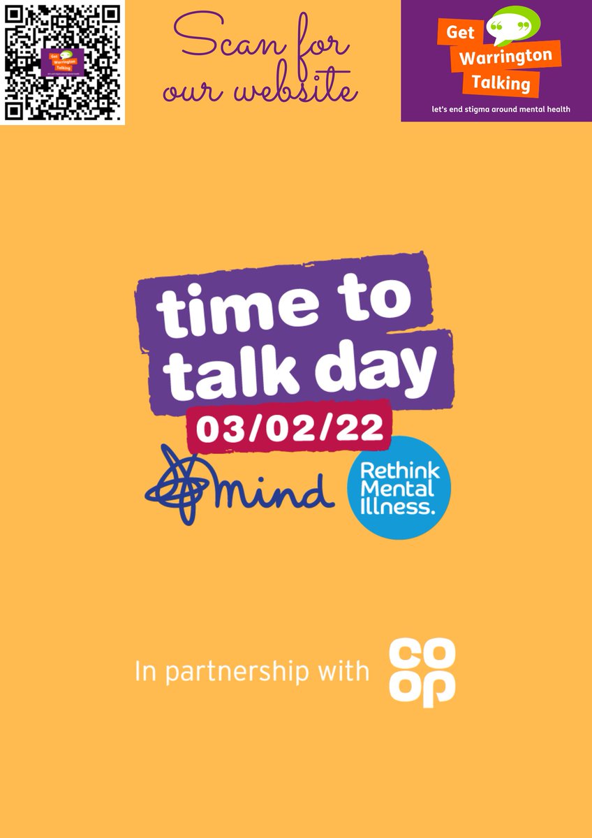 What are you doing for #TimeToTalkDay2022?

This year it's all about starting conversations.

How are you starting your?

Would you like some ideas or support in getting them  started?

Contact us for ideas?  We can help you?

#EndTheStigma