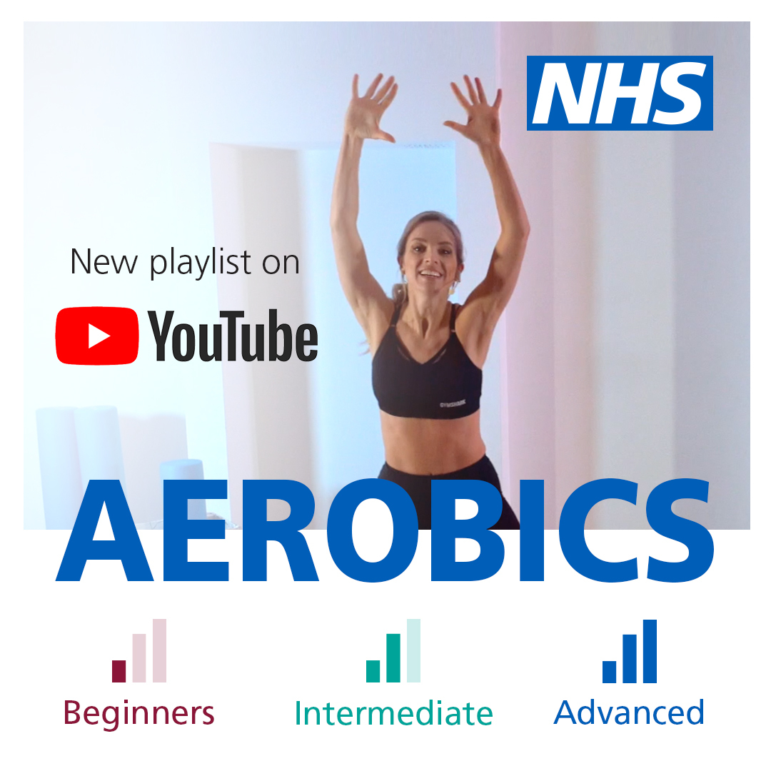 After our popular Beginners Aerobics workout, we've teamed up with @InstructorLive to bring you two new levels! 💪 ▶️ Intermediate Aerobics: youtu.be/ZCbOZyLeQoQ ▶️ Advanced Aerobics: youtu.be/kv0LUpu6hYk