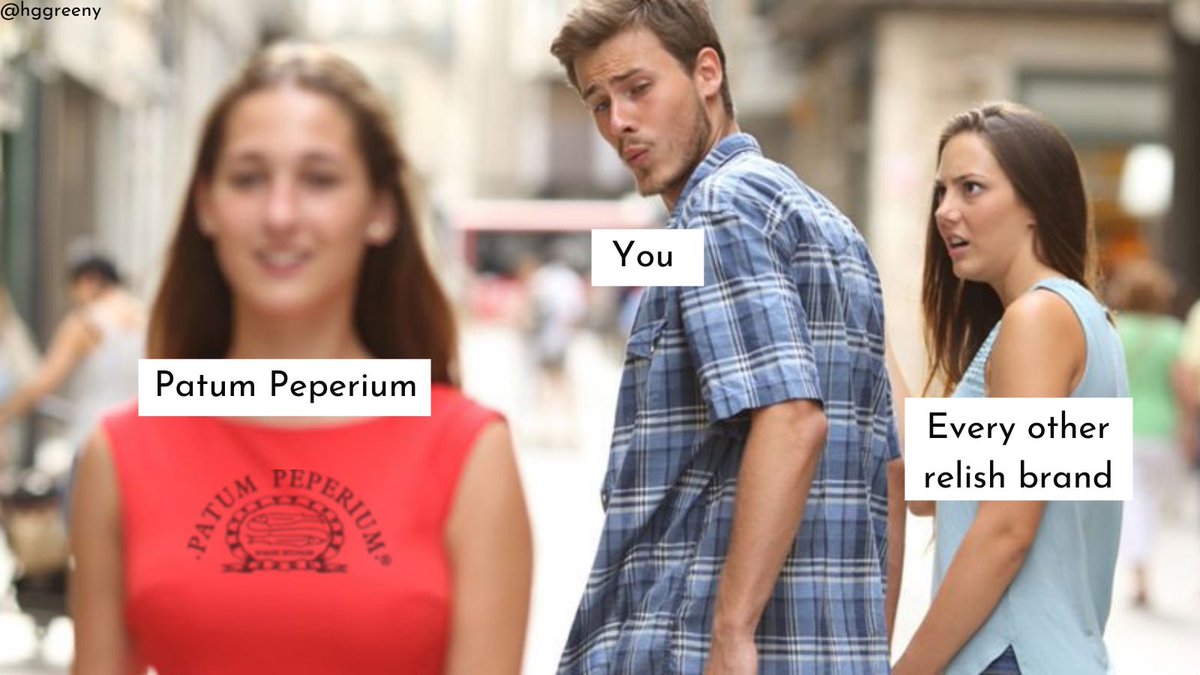 Had to be done… #RelishYourFood <a href="/PPeperium/">Patum Peperium</a> <a href="/OneMinuteBriefs/">One Minute Briefs ⏱️</a>