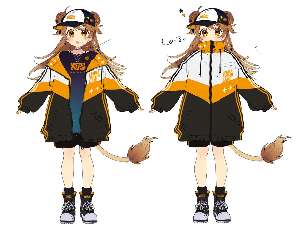 Post by 獅子神レオナ🦁🐾🌻 on X: 三面図2📚