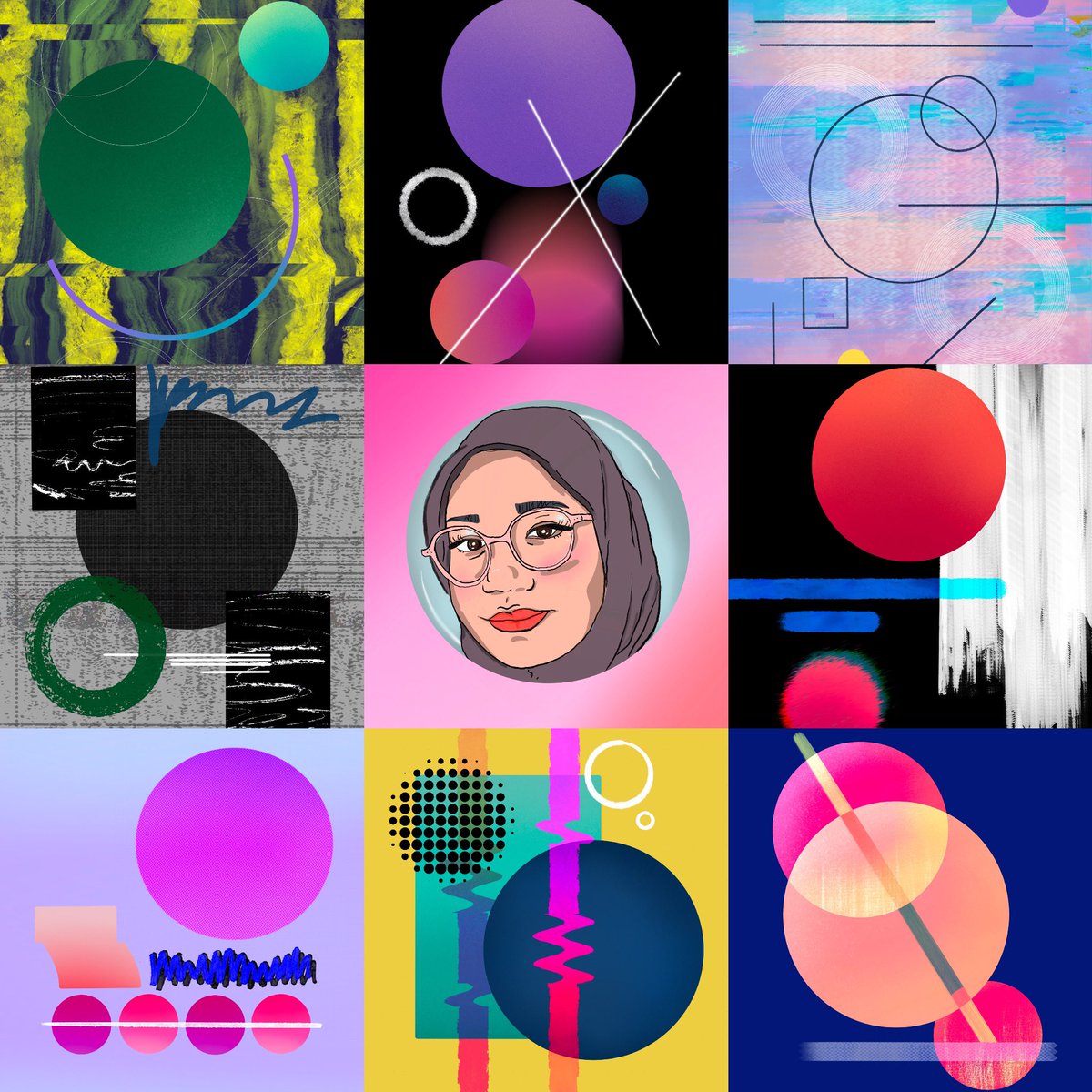 ciput_abstract's tweet photo. 1/ Hi friends! I thought I’d reintroduce myself and tell you a little bit about myself. My name is Ciput. I’m not only an artist but I’m also a mother of 2 young daughters (5 and 2 yo). I create art pieces with lines &amp; geometrical shapes that symbolize things https://t.co/hp9AcCoCTL
