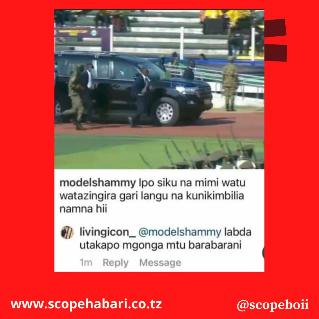 Scopemediatz's tweet photo. 😁😁 Kwani Kuna Nini Bongo?
#scopeboii #scopetv #mapinduzi2022 https://t.co/iM7iGP1eNq