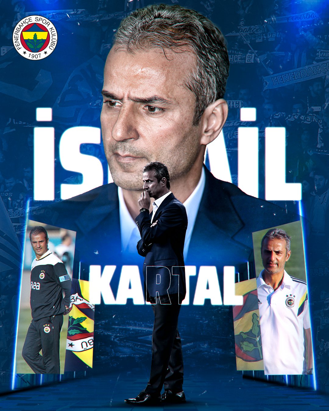 Fenerbahçe'nin İsmail Kartal'ı Duyurduğu Görsel