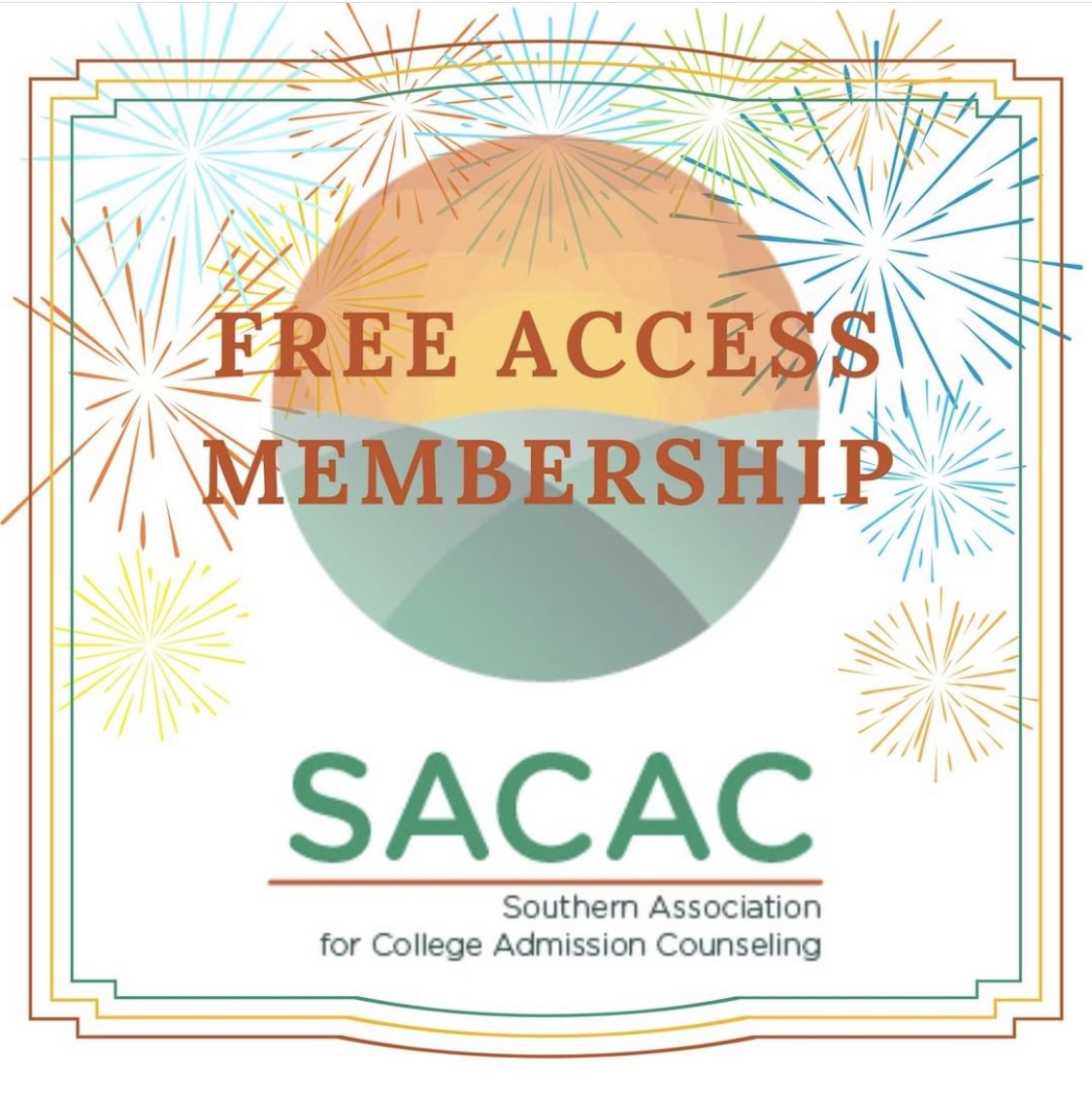 tmp2001's tweet image. Excited to introduce a new SACAC membership model, Free Access Membership, welcoming public high school and CBO college access counselors and staff in the SACAC region to join at no cost. bit.ly/SACACFAM spread the word @NACAC @erichoov @jselingo @Clark2College