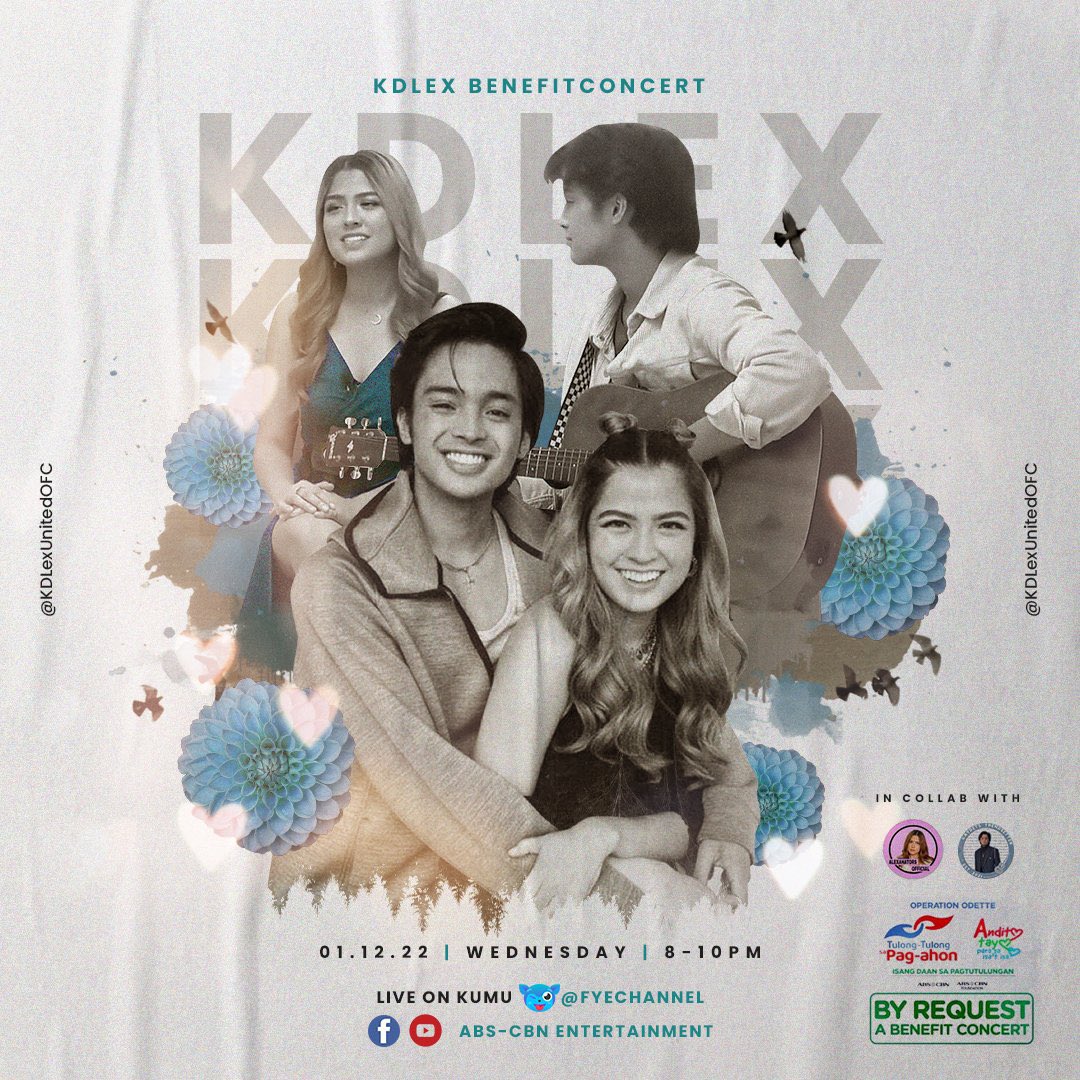 Thank you for this @DimpleNiKd
Ang talented ng sweethearts. 

KDLEX BENEFITCONCERT