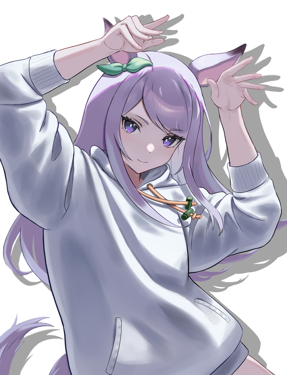 mejiro mcqueen (umamusume) 1girl animal ears horse ears solo long hair tail horse girl  illustration images