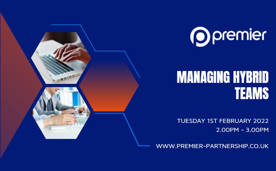 PremPartnership's tweet photo. The advice is to continue to work from home where possible, employers are embracing hybrid working, but it is a different way of managing teams and individuals.
Our FREE roundtable session will look at the challenges and solutions of managing hybrid teams: https://t.co/pCvD56fCrS https://t.co/J0X8qjQ0lb