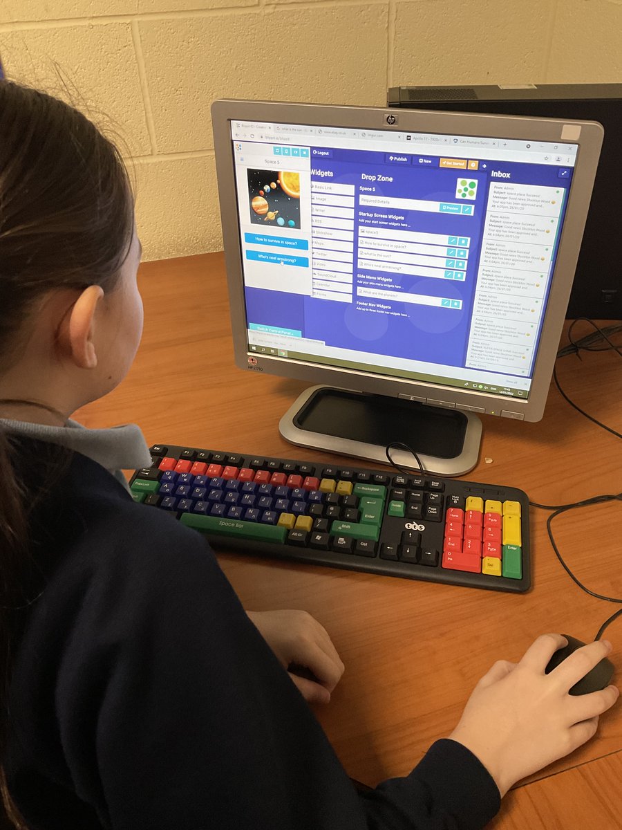 Y5StocktonWood's tweet photo. 🚀Making super progress with our @justblippit Space  APPs!  This  week  we   inserted  images and  maps🗺#digitalliteracy #informationtechnology #StocktonWoodComputing @MGLWORLD_Craig https://t.co/n5PFjjMgpP