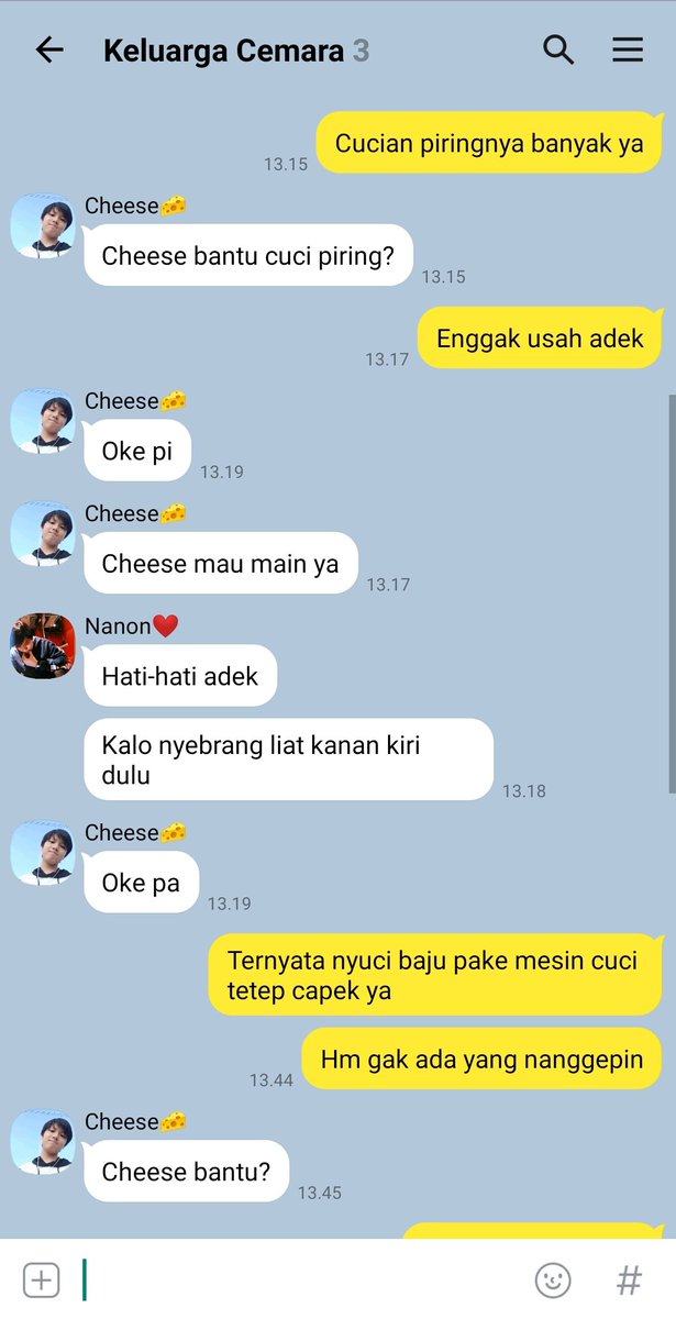 canspells's tweet photo. #NAMON family one tweet au

Pasusu muda. https://t.co/sDxbt9sIoX