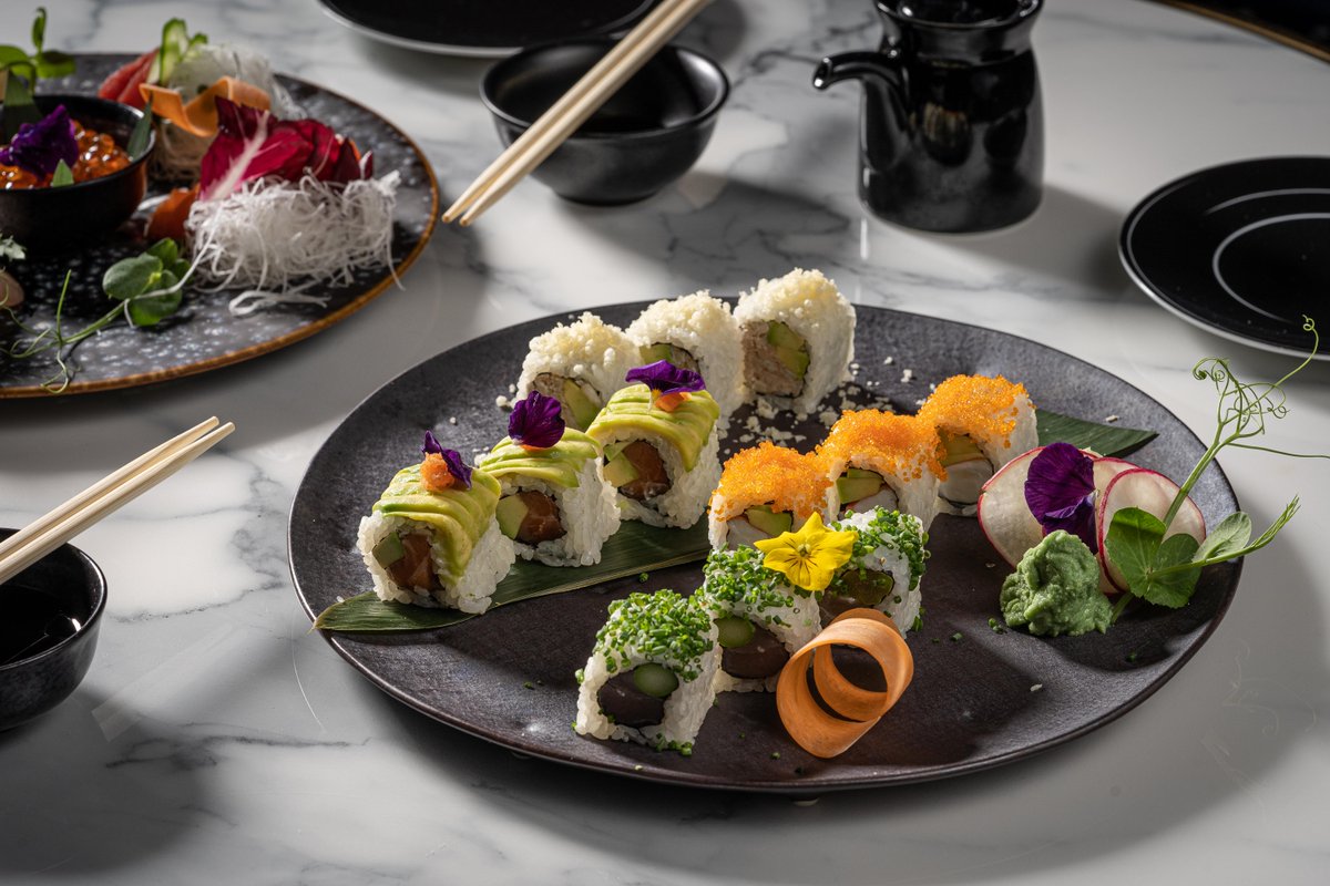 Freshly made sushi platters at The Gallery 🍣 
.
.
.
#parklanecyprus #theluxurycollection #weekendgoals #limassol #cyprus #sushilovers #sushitime #maki #nigiri