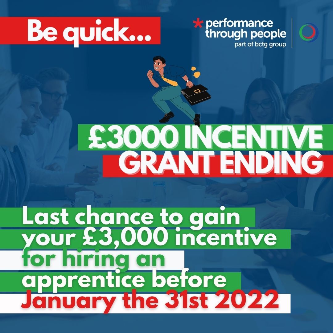 PtpTraining's tweet photo. Get £3,000 when hiring an apprentice before 31st January! 👀
Don't miss your chance to receive £3,000 or £4,000 when hiring between the ages of 16-18 🌟
📲 01922 651100
📧 ptprecruits@ptp-training.co.uk
#governmentincentive #grant #apprenticeship https://t.co/jnOywCl7wZ