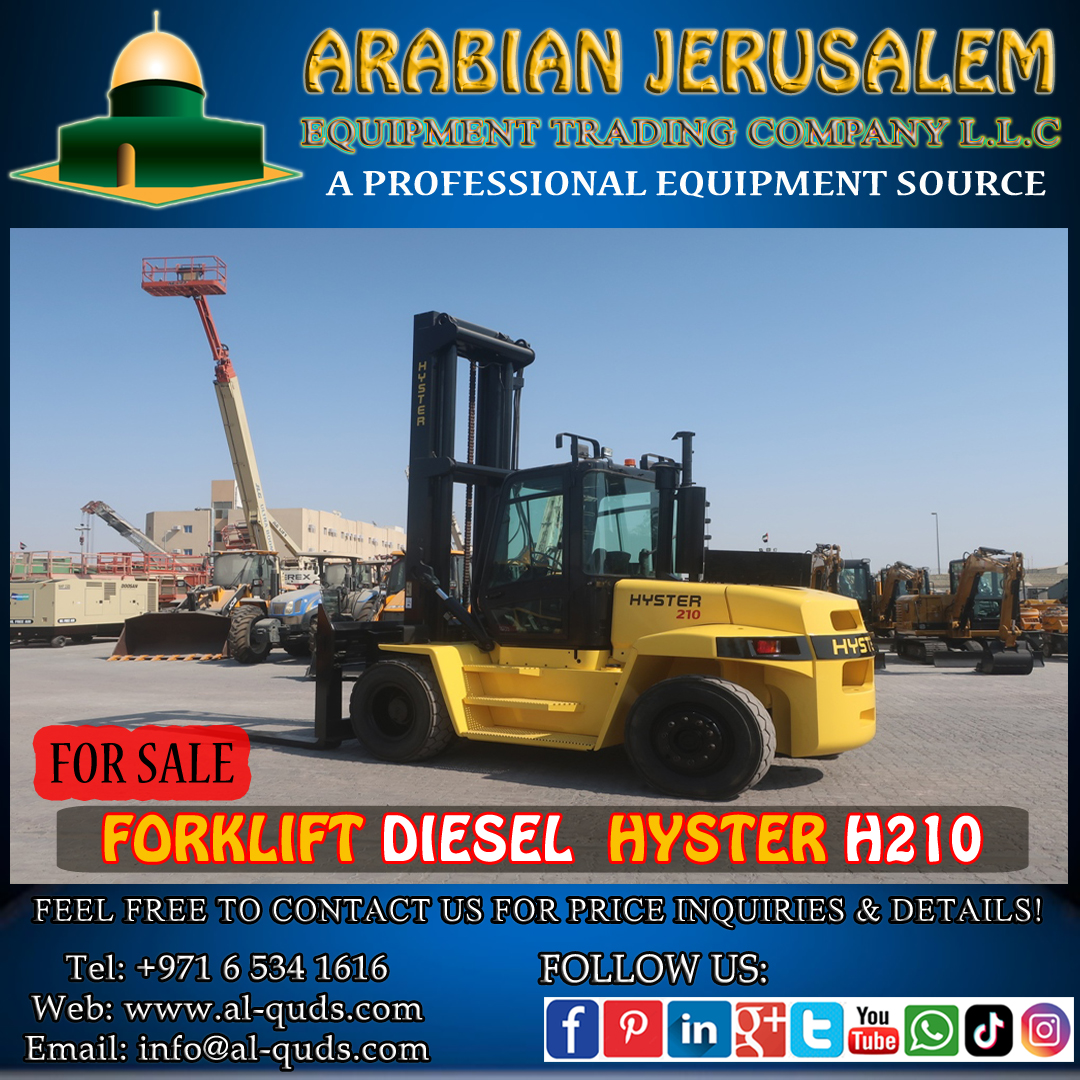 AJEquipmentTrd's tweet photo. Lift and carry your loads!! #Forklift #Diesel #Hyster #H210 makes the best use of material handling in various ways. Check the updated inventory click here https://t.co/hzeeH9gsyo
#ajcequipment #Forklifts #materialhandling https://t.co/bzi6mKot1N