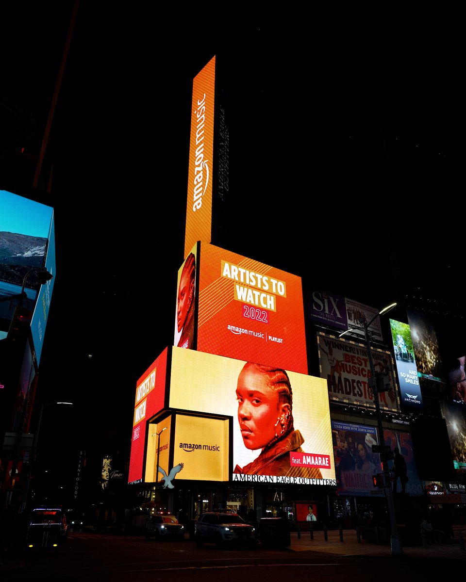 NYC 🥺🥂🤧❤️‍🔥 
Love to the family at <a href="/amazonmusic/">Amazon Music</a>  🤑🌹✨