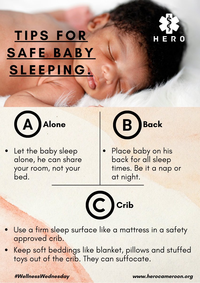 Safe sleeping for babies is as easy as ABC
Babies should always sleep
➡️Alone
➡️On their Back
➡️In a Crib

#Safesleep
#SIDS
#Wellnesswednesday