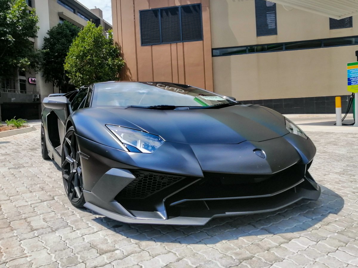 #WingWednesday with the very menacing Novitec Lamborghini Aventador SV Roadster we have prowling around South Africa.

Recently spotted in Hazelwood by <a href="/BarrieFerreira/">Barrie Ferreira</a> 

Do you prefer this kit or standard?

#ExoticSpotSA #Novitec #Lamborghini #AventadorSVRoadster