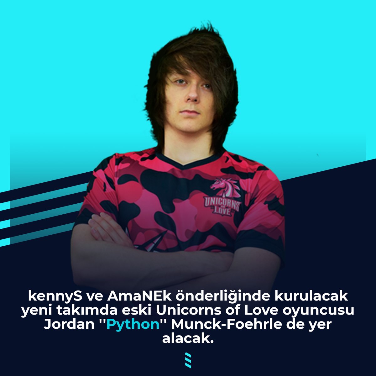 Jordan 'Python' Munck-Foehrle's Counter-Strike Player Profile