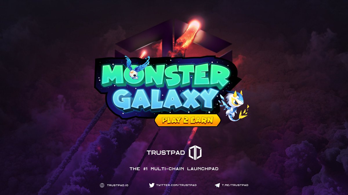 TrustPad (@trustpad) on Twitter photo ⚡️ <a href="/MonsterGalaxy21/">Monster Galaxy P2E🐲🔊 Play and Earn!</a> x <a href="/TrustPad/">TrustPad</a> Giveaway ✅
☄️ We're giving away Guaranteed Allocations for the #MonsterGalaxy IGO on #TrustPad 🔥
🎁 Total Reward: $5000 worth of $GGM @ IGO price
🗓️ #IGO Jan 16 on <a href="/TrustPad/">TrustPad</a> 🚀
Join here 👉 gleam.io/KMWsg/trustpad…
#P2E #PlaytoEarn #Metaverse ⚡️ <a href="/MonsterGalaxy21/">Monster Galaxy P2E🐲🔊 Play and Earn!</a> x <a href="/TrustPad/">TrustPad</a> Giveaway ✅
☄️ We're giving away Guaranteed Allocations for the #MonsterGalaxy IGO on #TrustPad 🔥
🎁 Total Reward: $5000 worth of $GGM @ IGO price
🗓️ #IGO Jan 16 on <a href="/TrustPad/">TrustPad</a> 🚀
Join here 👉 gleam.io/KMWsg/trustpad…
#P2E #PlaytoEarn #Metaverse