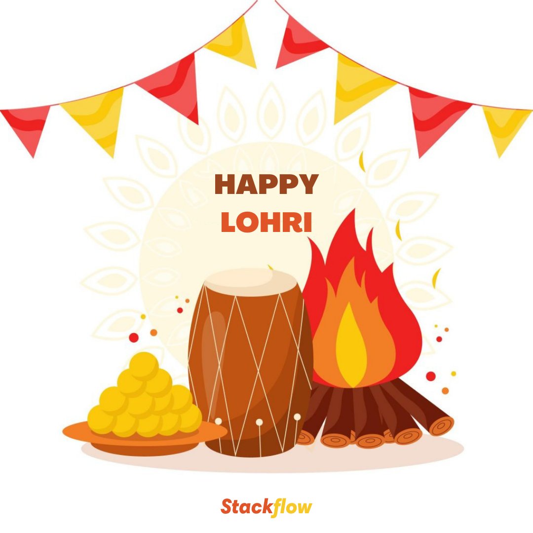 StackflowT's tweet image. May this festival fill your life with lots of positive energy and enthusiasm. Happy Lohri from the Stackflow team.
#stackflow #HappyLohri #lohri #lohri2022 #lohriwishes #thursday #thursdayvibe