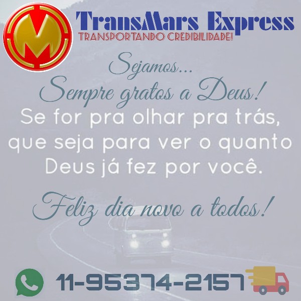 TransMarsExpres's tweet image. Feliz dia novo a todos!!🙏