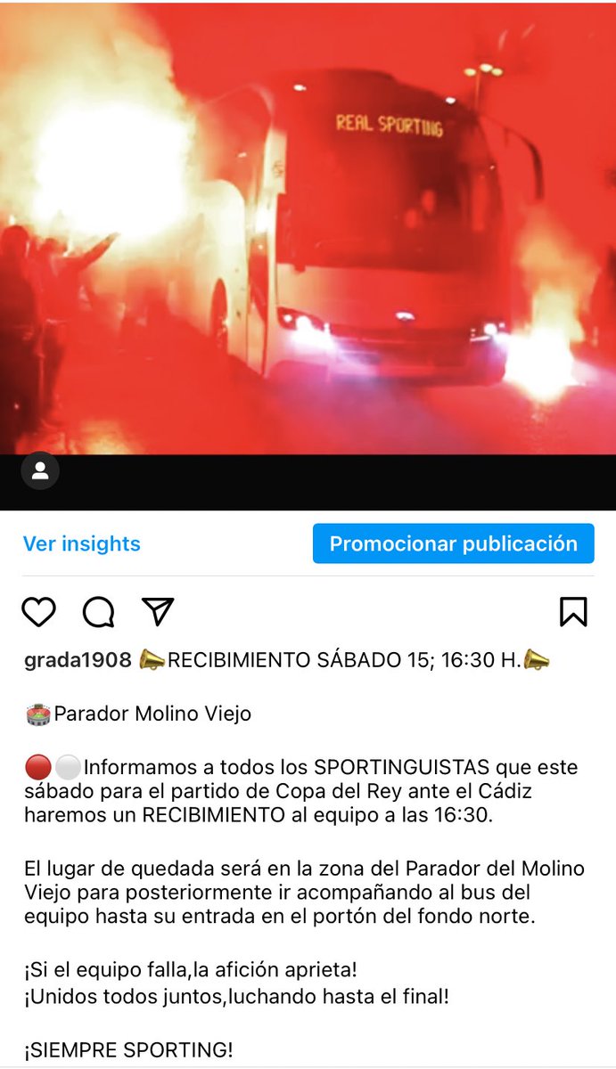 Grada1908_RSG's tweet photo. 📣RECIBIMIENTO SÁBADO 15, 16:30 H.📣

🏟Parador Molino Viejo

¡Unidos todos juntos,luchando hasta el final!

¡SIEMPRE SPORTING! https://t.co/yDUY8vA7BN