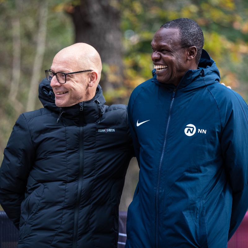 INEOS159's tweet photo. 🙌 The gang is back together!

We are excited to see the @INEOS 1:59 team reunite with @EliudKipchoge and his @NNRunningTeam as a Performance Partner to support his bid to go for gold in Paris 2024 and achieve a record-breaking three Olympic titles back-to-back.

Read more 👇