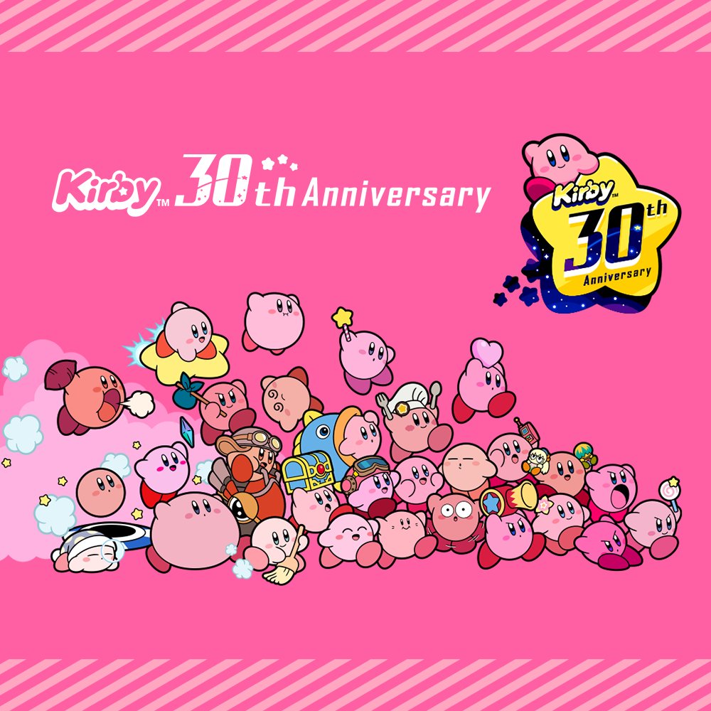 Kirby 30th Anniversary visual