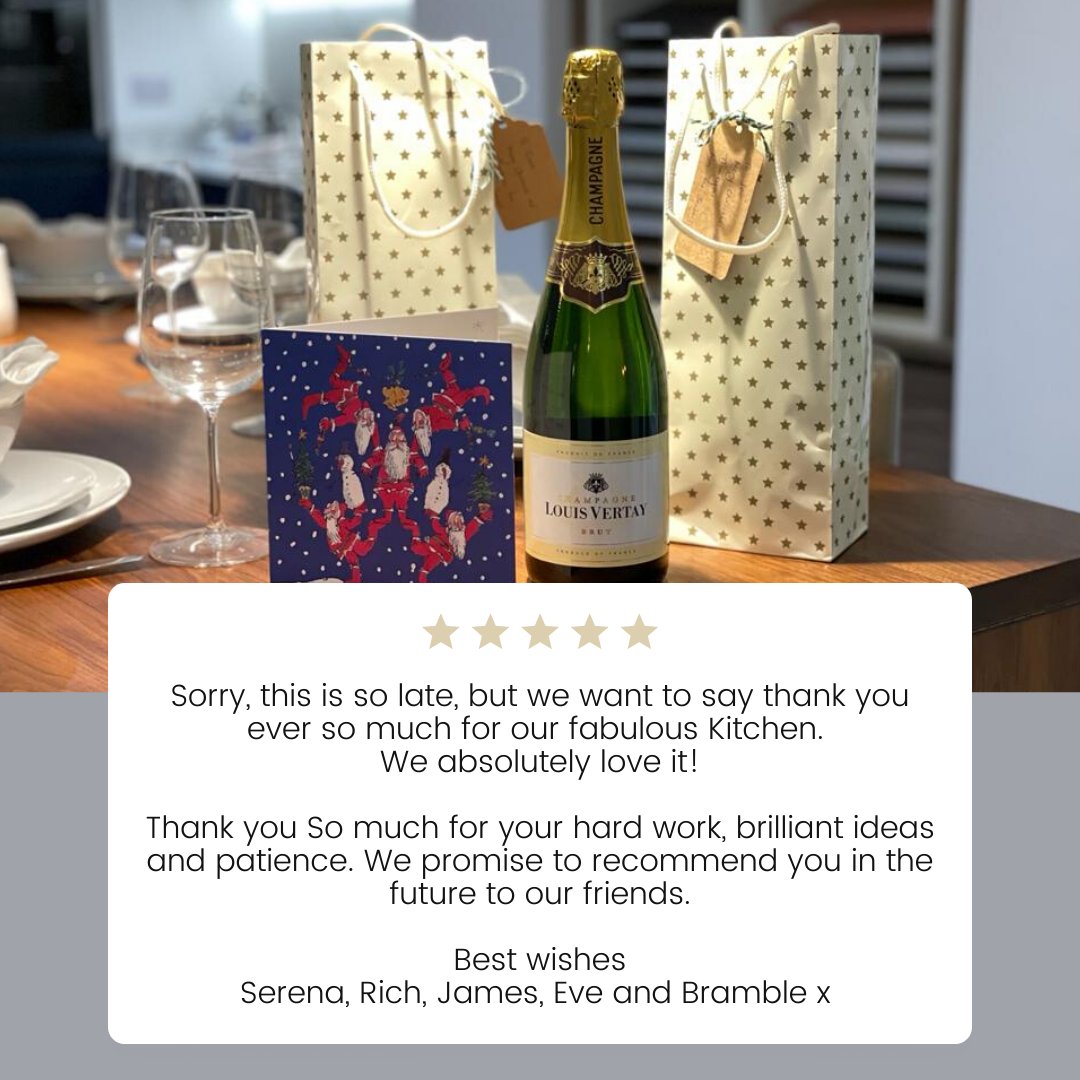 Look what we received today from one of our lovely customers on completion of their new kitchen!... We cant wait to share the photos of their beautiful kitchen with you! 😍#WorcestershireHour