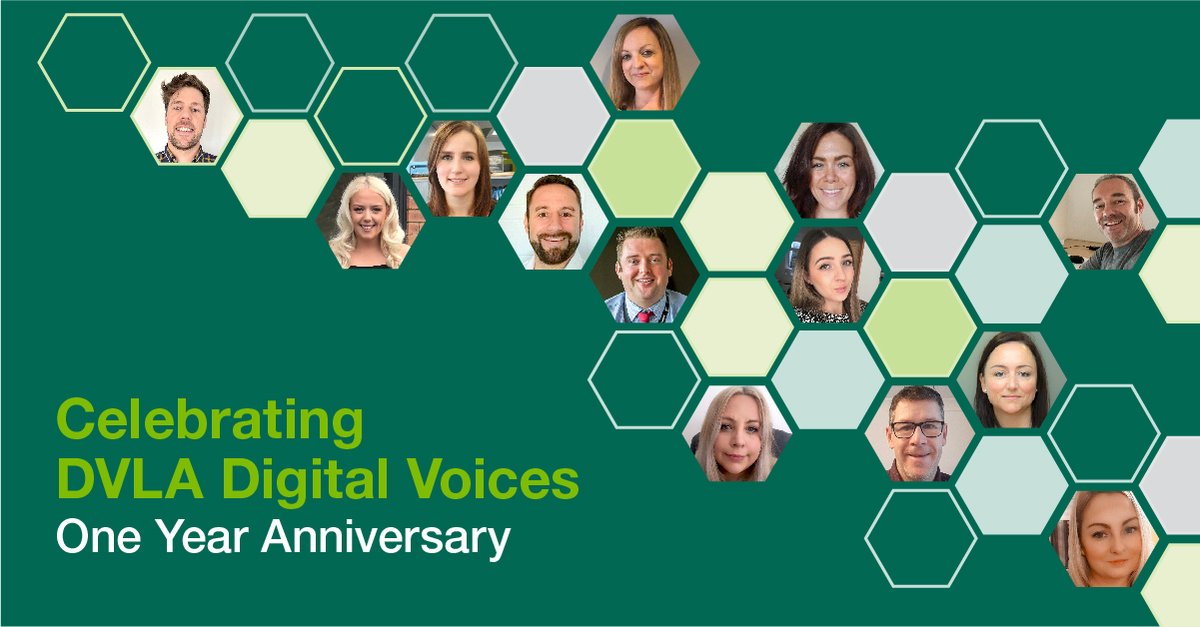 📣 We’re celebrating the first anniversary of DVLA’s Digital Voices! 🎉

The group promotes diversity, development, and recruitment opportunities in the digital space to both DVLA staff and external candidates

Keep an eye out for our blog on Digital Voices, coming soon!
