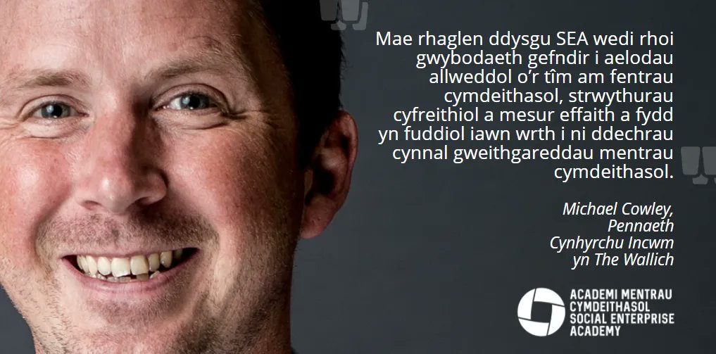 Fe wnaeth ein gweithdai #MentCym gyda’r elusen ddigartrefedd <a href="/TheWallich/">The Wallich | A homelessness charity in Wales</a> eu helpu i asesu a phrofi syniadau mentrau cymdeithasol a allai helpu i ddiogelu eu gwaith yng Nghymru yn y dyfodol. Cysylltwch i weld sut gallai rhaglen ddysgu bwrpasol eich helpu. buff.ly/2JeGQno