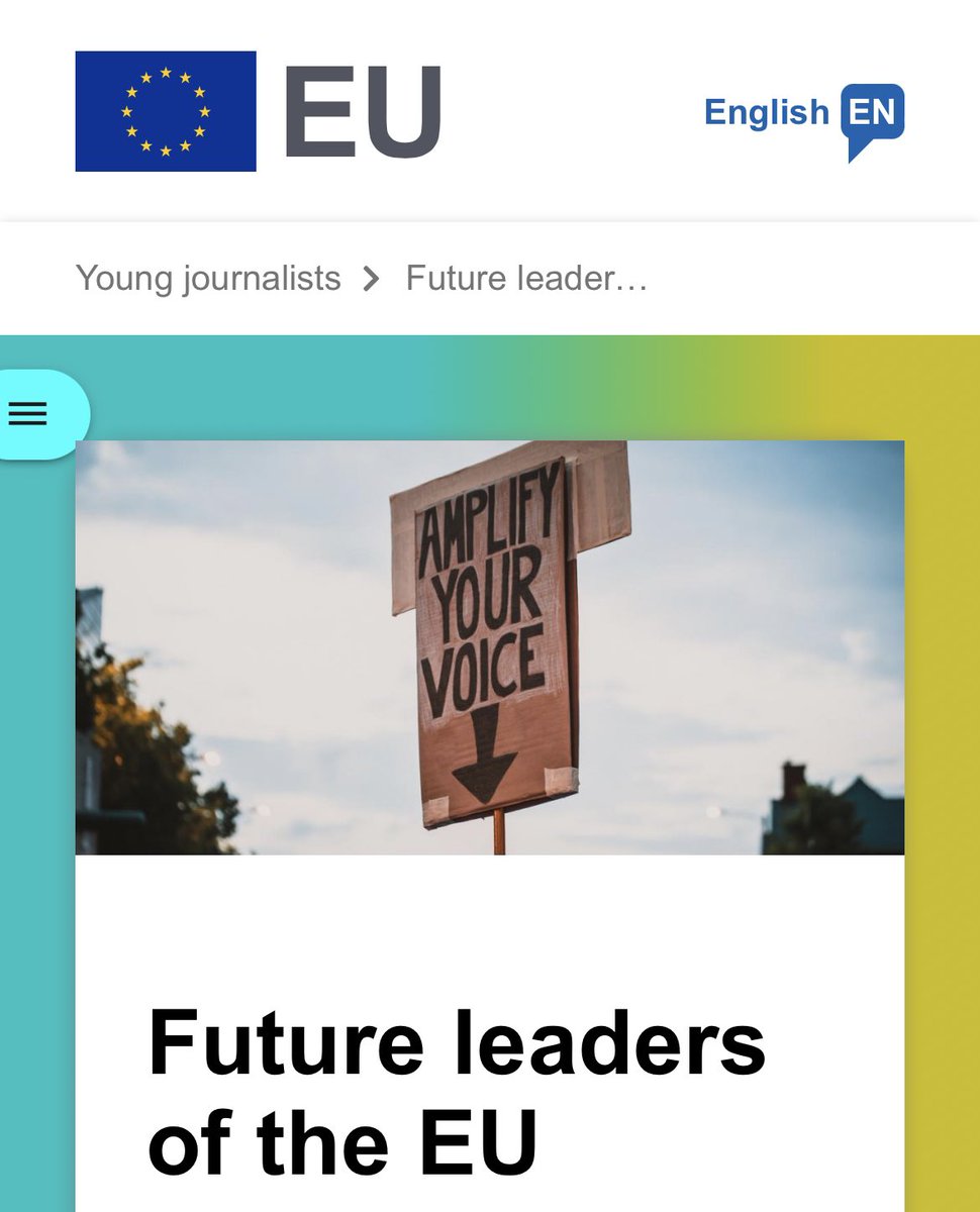 Harry McCann (@theharrymcc) on Twitter photo I am delighted to share that the <a href="/EU_Commission/">European Commission</a> and <a href="/Eurodesk/">Eurodesk</a> have selected me to join the European pool of young journalists for the #EUYearOfYouth 🇪🇺
You can read my first article, which was published today on the new <a href="/EuropeanYouthEU/">European Youth ❤️🇪🇺</a> platform 👇🏼
europa.eu/youth/year-of-… I am delighted to share that the <a href="/EU_Commission/">European Commission</a> and <a href="/Eurodesk/">Eurodesk</a> have selected me to join the European pool of young journalists for the #EUYearOfYouth 🇪🇺
You can read my first article, which was published today on the new <a href="/EuropeanYouthEU/">European Youth ❤️🇪🇺</a> platform 👇🏼
europa.eu/youth/year-of-…