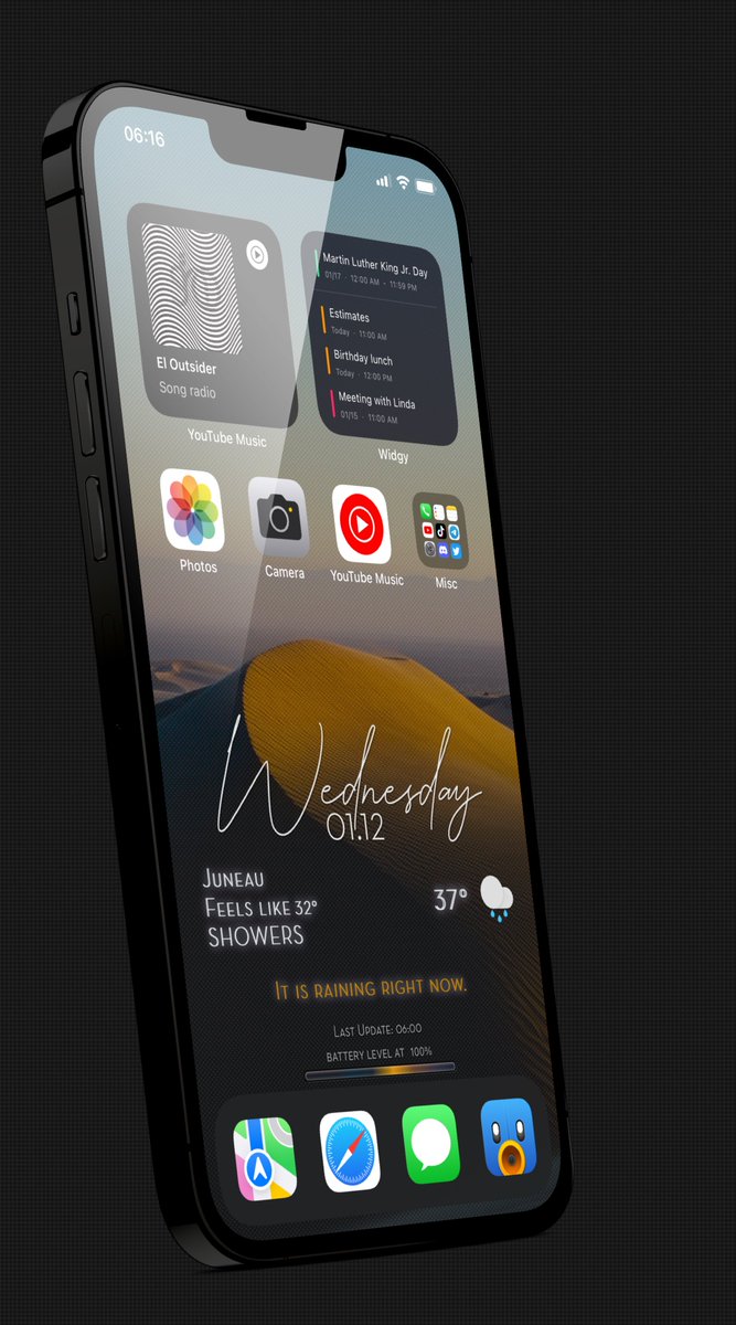 Kothuq's tweet image. #WeatherHTML2 HS theme
Credits where credits are due
@screenshot_pro 
#IOS153 #nojailbreak #Widgy