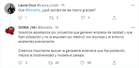 Diego_Rojo_'s tweet photo. Hace 5 días la única candidatura de @EspanaVaciada CyL que se había pronunciado sobre las macrogranjas era @MesetaL de EV Palencia.
Hoy, a raíz de una pregunta de @Laura_cruzd, @SoriaYa se ha pronunciado. #2de5
¿Algo que decir @ViaBurgalesa_EV, @espanavaciadaSA y @cblancorojo? https://t.co/1BNeYJVKti