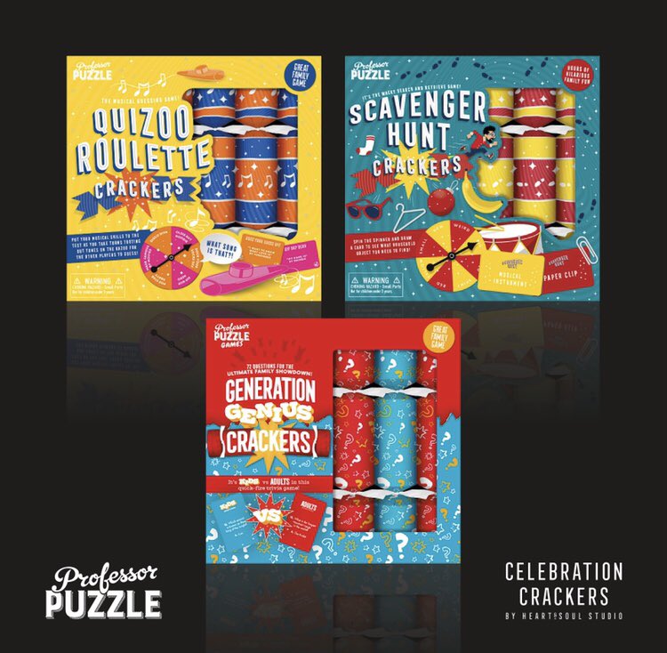 💥NEW FOR 2022💥

We are so excited to announce our collaboration with UK based, puzzle and game specialists, @professorpuzzleltd. We can’t wait for you to see the whole 2022 range! 

#crackers #christmascrackers #partycrackers #games #heartandsoul #newproduct