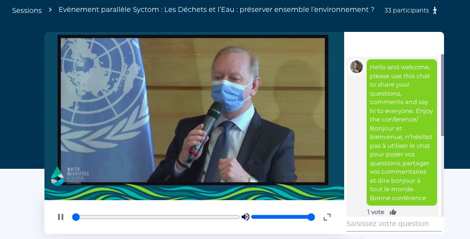 LeSyctom's tweet photo. #EauMega | États des lieux lucides, solutions concrètes abordées, les explications opérationnelles et éclairages scientifiques ont permis de mettre en lumière à l’@unseco_fr les grands enjeux, la circularité et les destins communs du traitement de l’#eau et des #déchets. https://t.co/a4T9DBhPlN