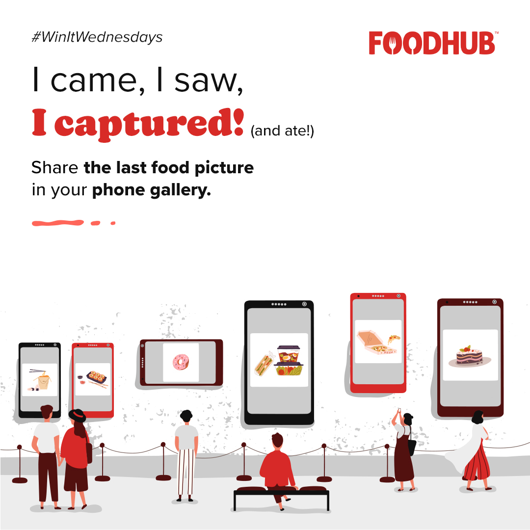FoodhubUK's tweet photo. Some tasty clicks are in order! Share the last food picture from your gallery! 
🍔 Like the post and follow the page
🍔 3 winners will be selected 
🍔 Tag your friends to share the prize
#WinItWednesday #Competition #Giveaway #PictureShare #Foodhub https://t.co/Nno77FVIeI