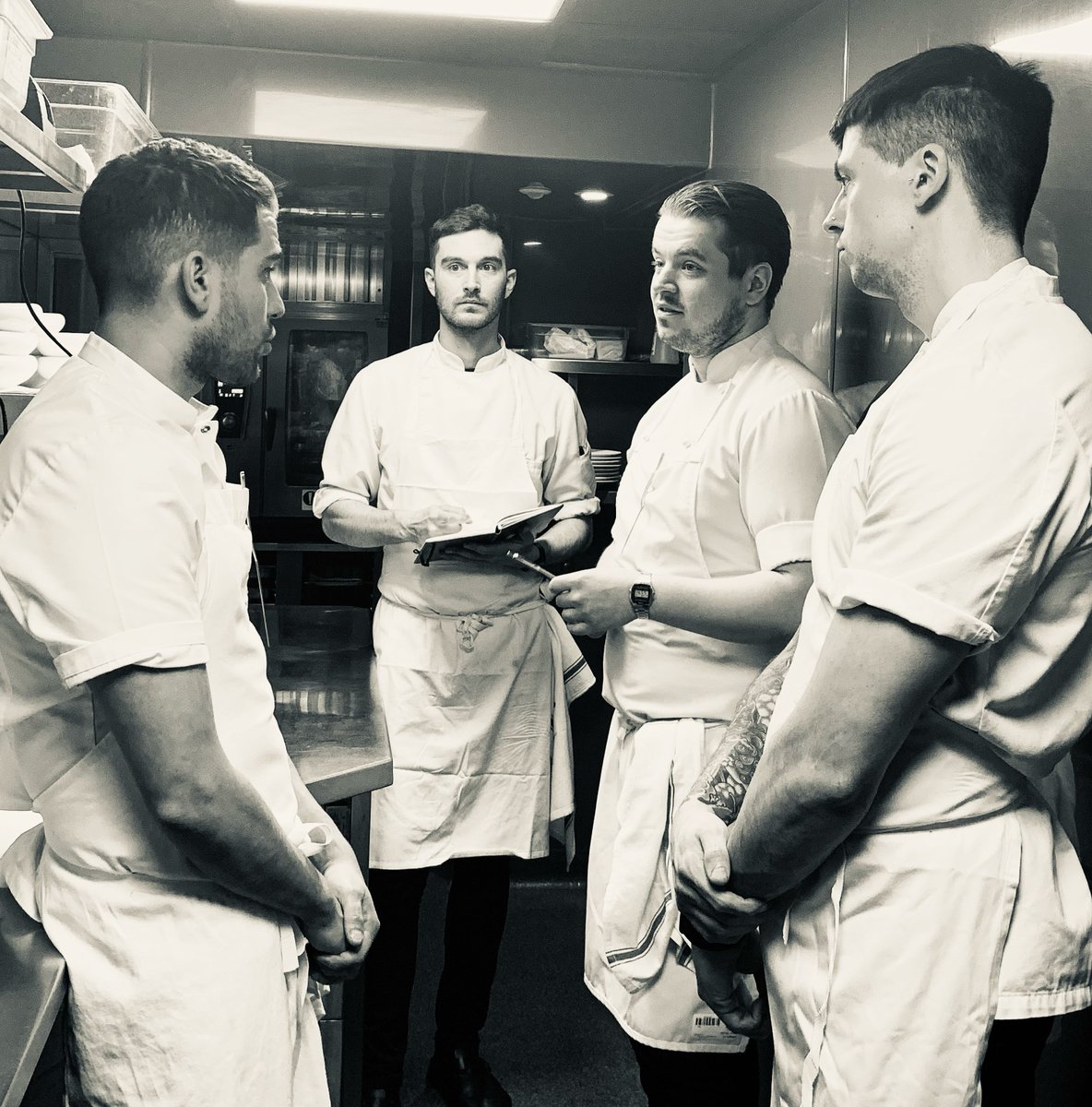 As we enter the new year, the kitchen team are ready to welcome our guests back to Ormer Mayfair #ormer #ormermayfair #mayfair #mayfairlondon #flemings #mayfairrestaurant